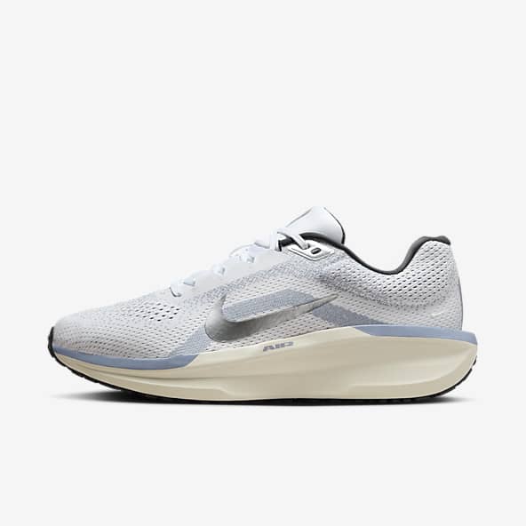 Nike white running shoes mens new arrivals